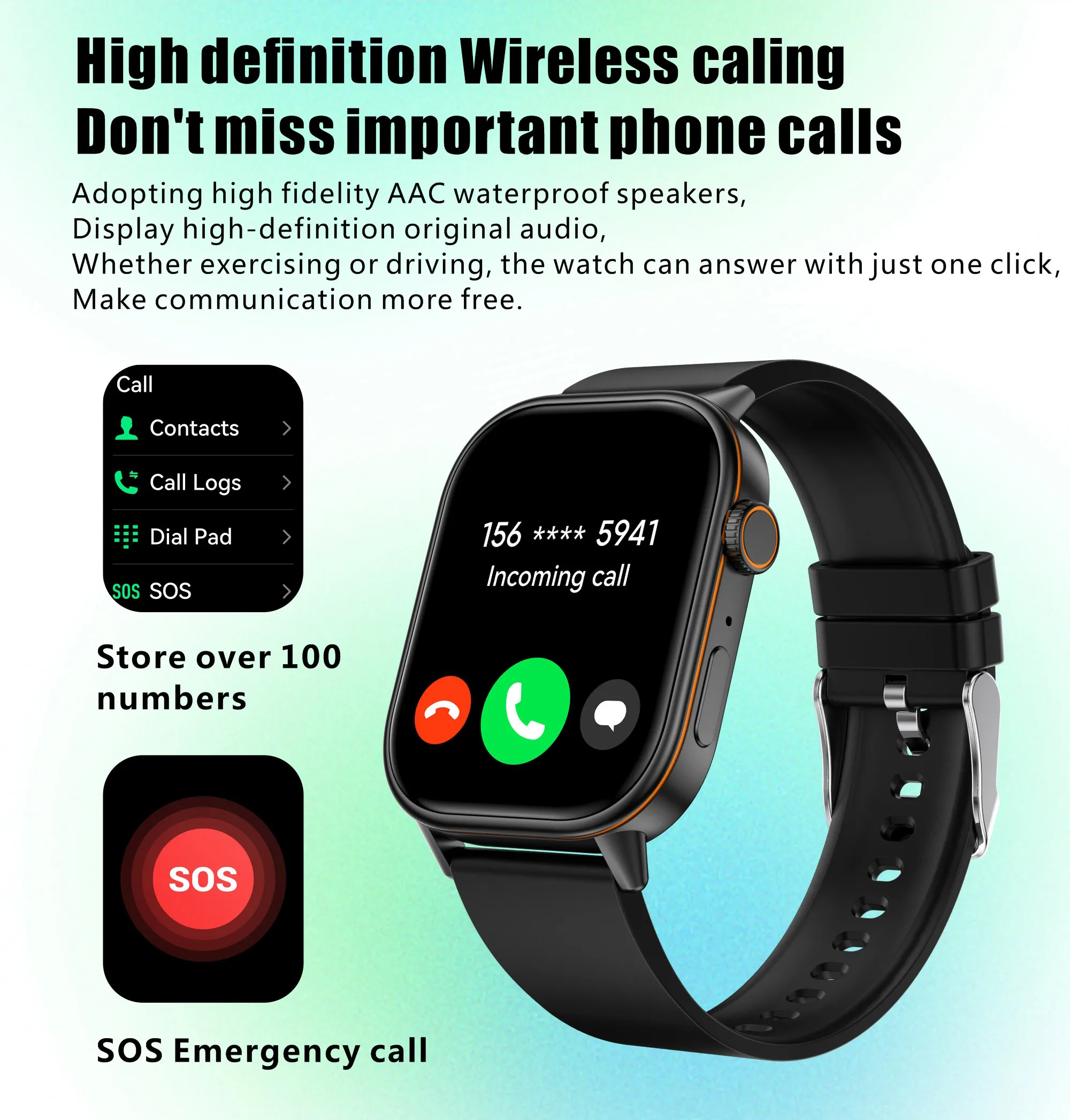 LIGE 2025 For Android IOS GPS Smart Watch for Women